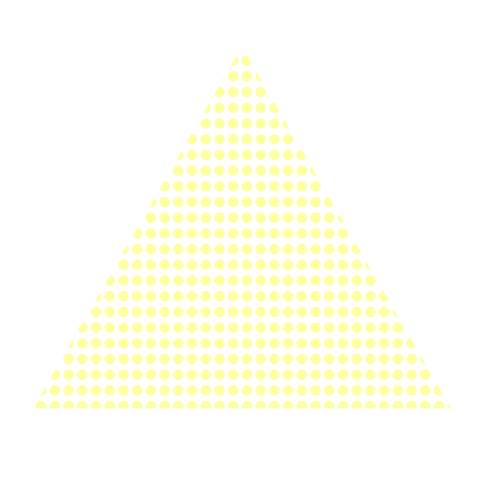 黄色の三角形